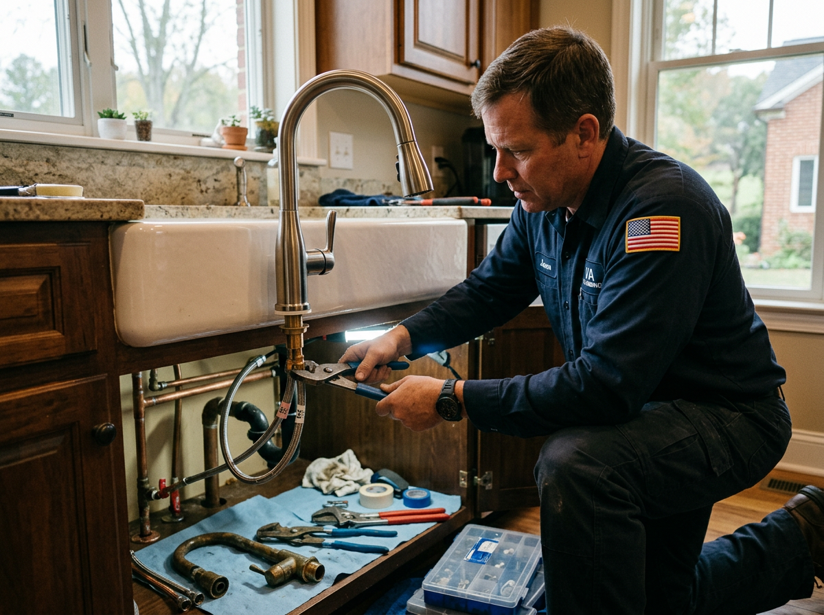 Faucet Replacement & Installation in Powhatan, VA