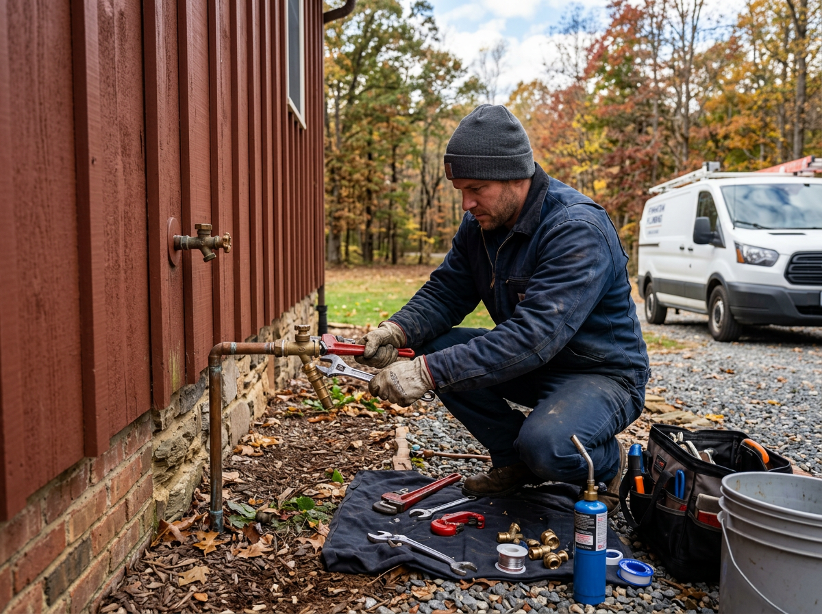 Outdoor Spigot & Hose Bib Repair in Powhatan, VA